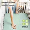 KeaBabies Gentle Bamboo Fitted Mini Crib Sheets
