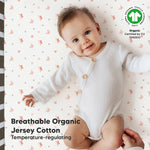 2-pack Organic Cotton Fitted Crib Sheet