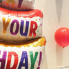 40” Happy Birthday Cake Balloon