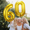 40” Number Balloon (Gold)