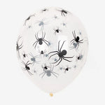Spooky Spider Balloons (5 pack)