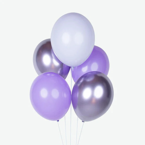 Lilac Latex Balloons (10 Pack)