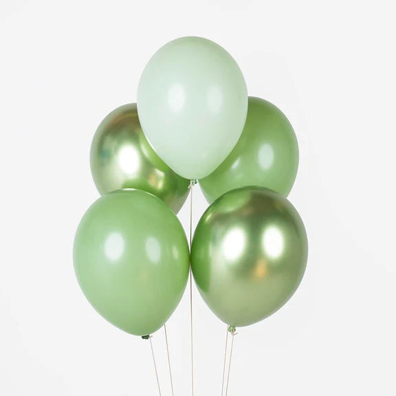 Sage Latex Balloons (10 Packs)