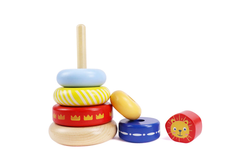 Leo Stacking Toddler Ring Tower, Made for Kids 12 Months+