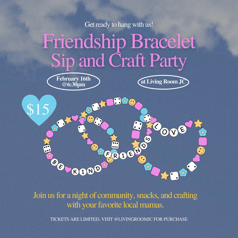 Friendship Bracelet Sip & Craft Party