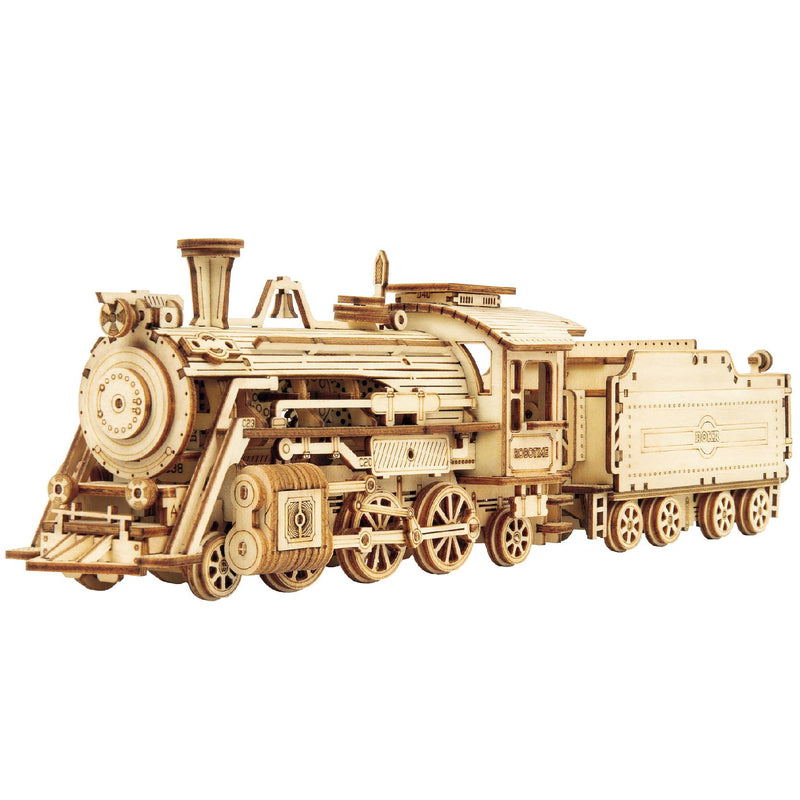 3D Wooden Puzzle: Steam Express Train
