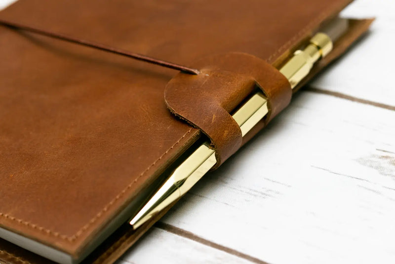 A5 Traveler’s Handmade Leather Journal