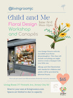 Child & Me Floral Design Workshop & Canapés (Priced Per Pair)