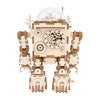 3D Wooden Puzzle Steam Punk Music Box: Orpheus Robot