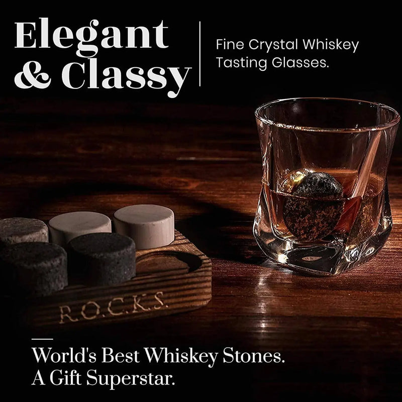 The ROCKS Whiskey Chilling Stones