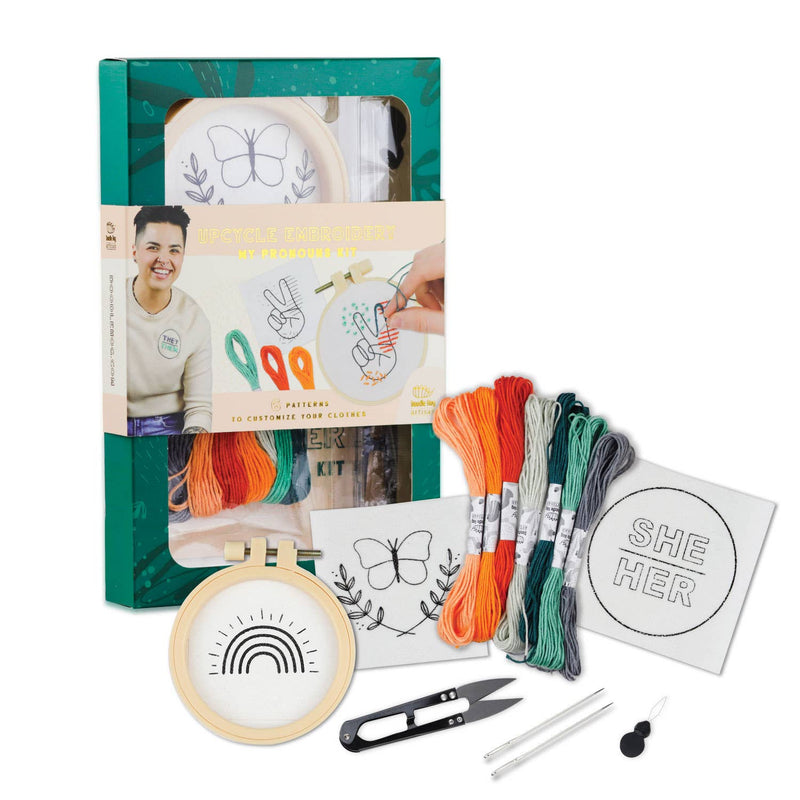 Up-Cycle Embroidery Kit