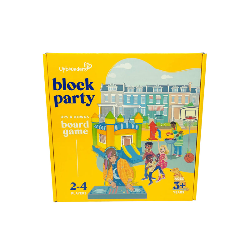 Upbounders® Block Party Board Game, An Ups and Downs Game
