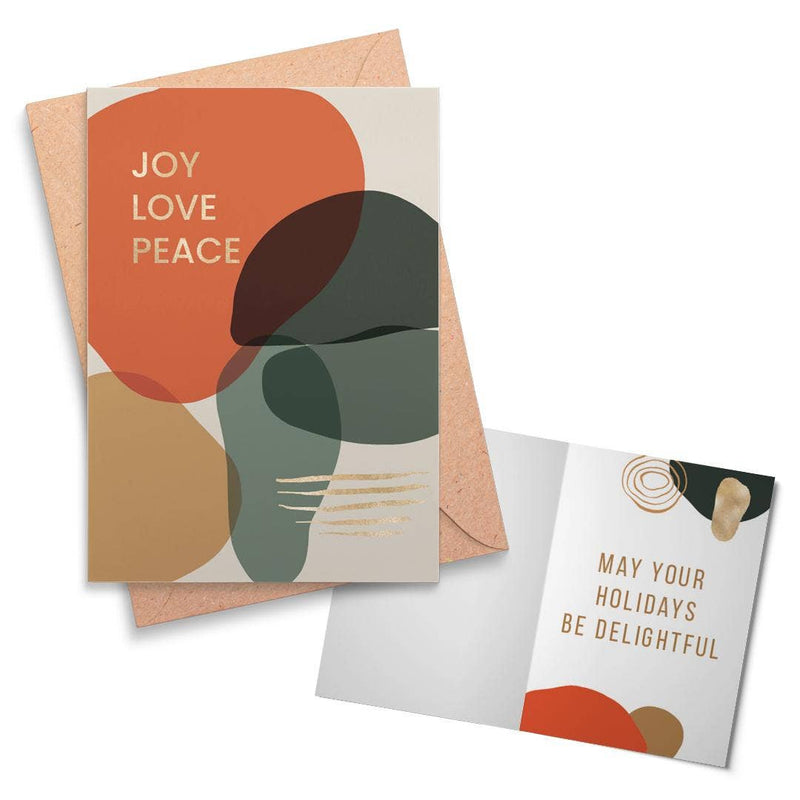 “Joy, Love, Peace” Holiday Card