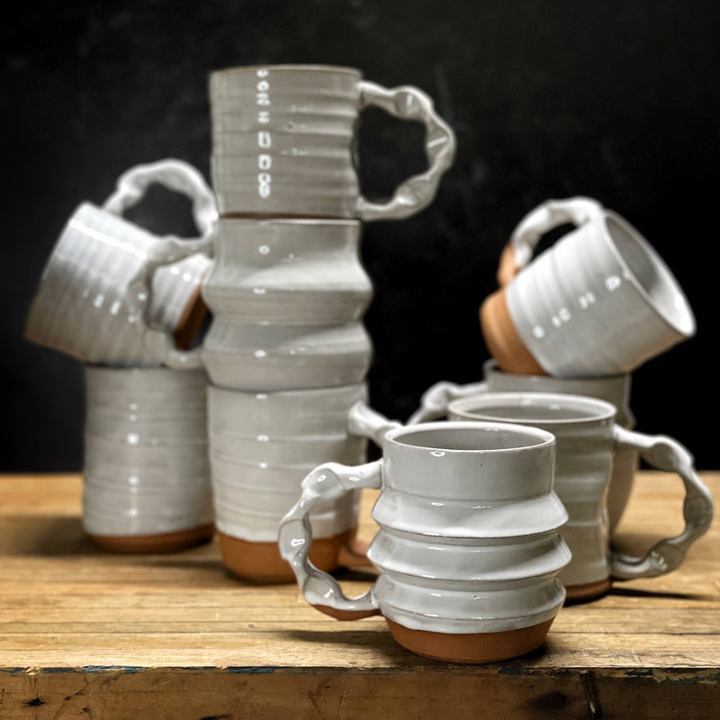 Handmade Mug (from Assorted Collection) - WHITE