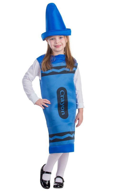 Blue Crayon Costume
