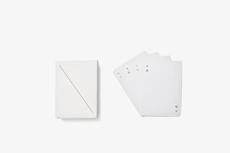 Minim Playing Cards - White