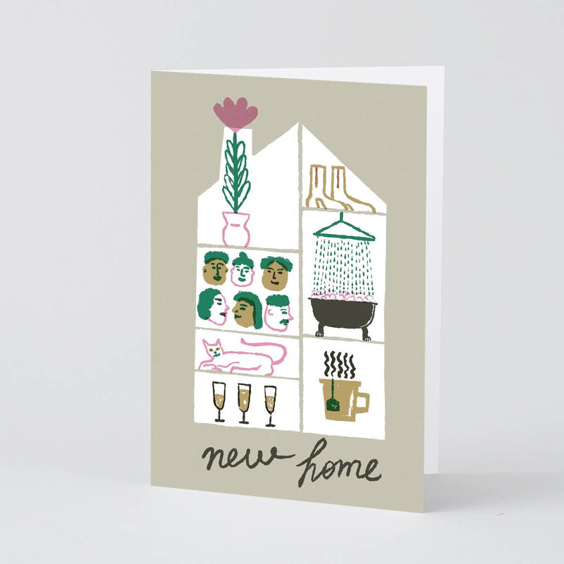 ‘New Home’ Greeting Card