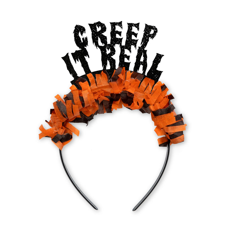 Creep it Real Halloween Party Crown