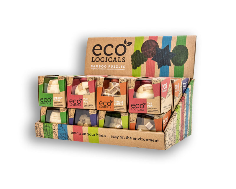 Piece Ecologicals Mini Display Brainteasers, Puzzles, Gift