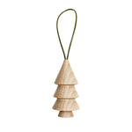 Wooden Christmas Tree Ornaments