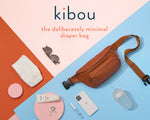 Kibou Vegan Leather Diaper Bag