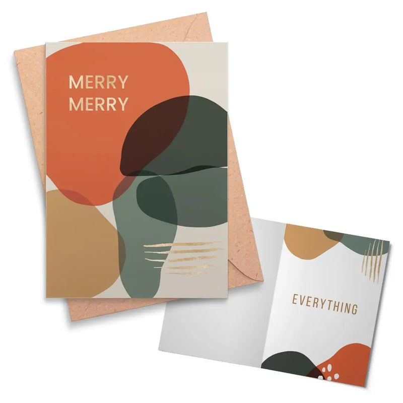 “Merry, Merry” Holiday Card