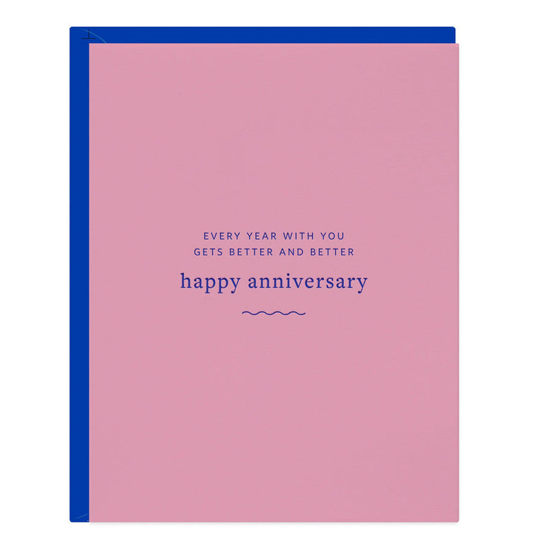 Happy Anniversary Cotton Candy Card